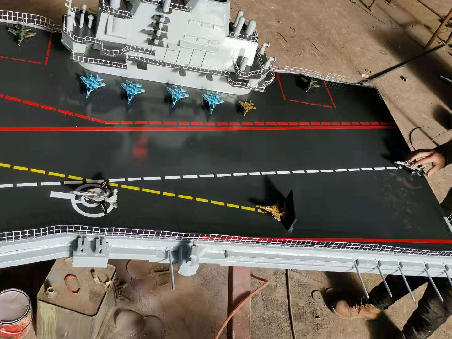 大型艦船模型可以起到什么作用？